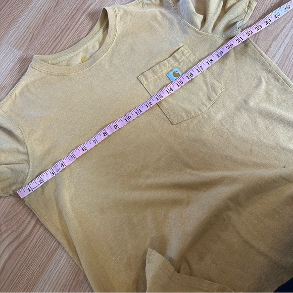 Carhartt women’s loose fit heavyweight gold front pocket short sleeve work wear - Picture 10 of 11